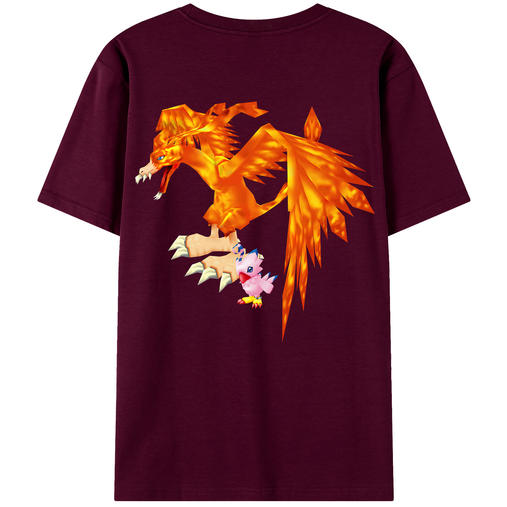 （画像用） Digimon デジタルモンスター/デジモン レディース半袖Tシャツ(バックプリント)
